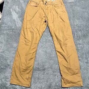 Carhartt Pants Mens 36 X32 Light Brown Relaxed Workwear